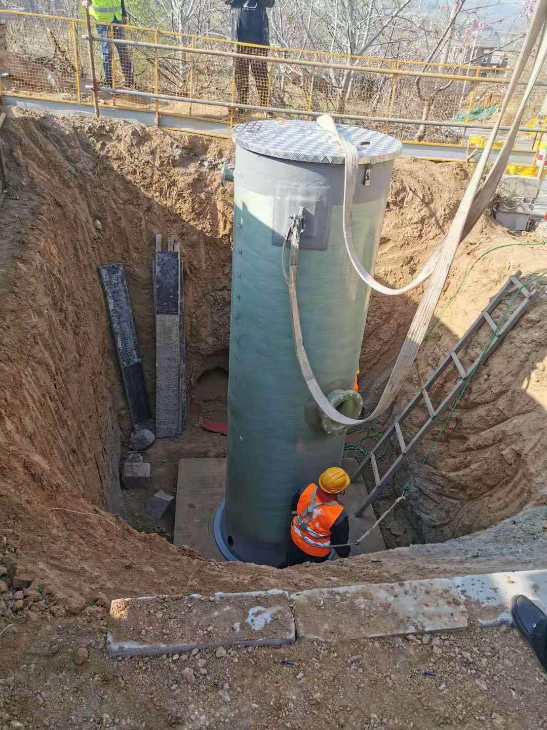 邢台济南市农村一体化预制泵站案例